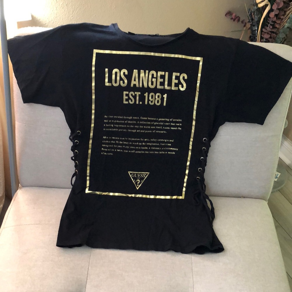 Guess oversized tunic tee